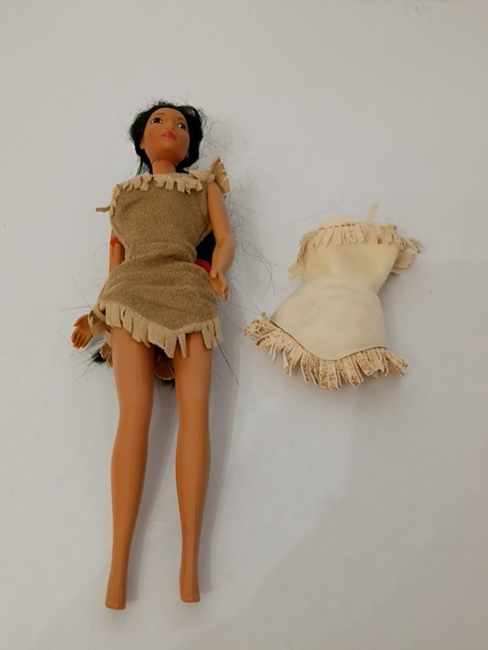 Disney Poconos Beige Fringe Doll Outfit Set